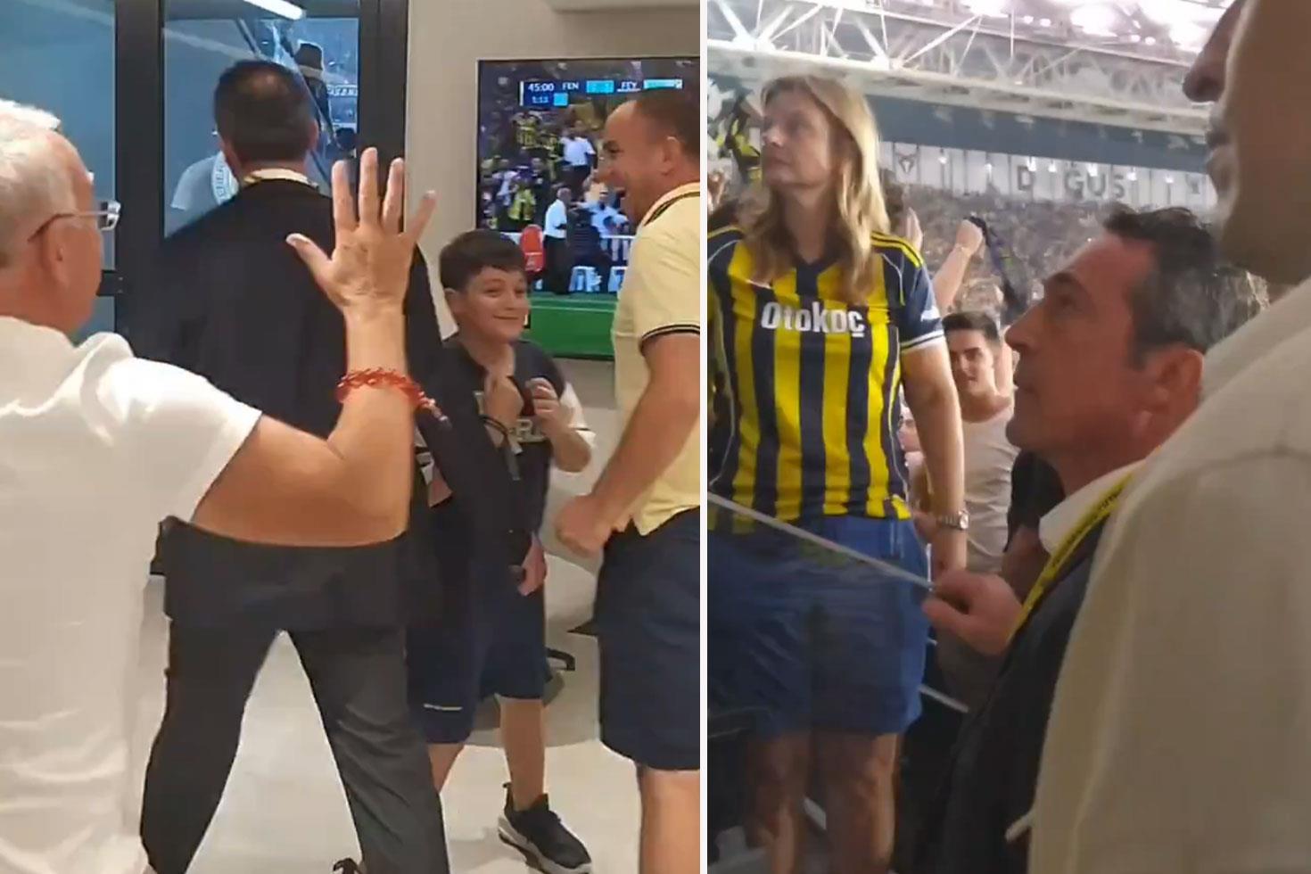 Jhon Duran'ın attığı gole Ali Koç bakın nasıl tepki vermiş