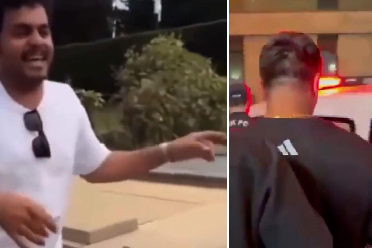 Skandal görüntüler! Şehitlikle dalga geçtiler