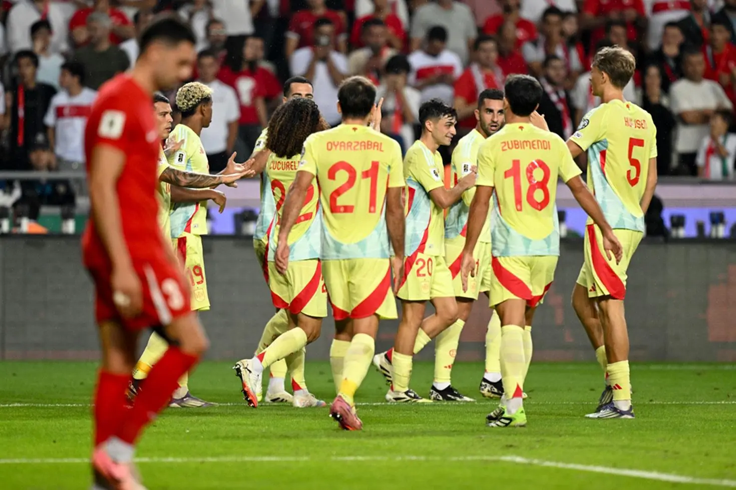 A Milli Takımımız İspanya karşısında hüsrana uğradı