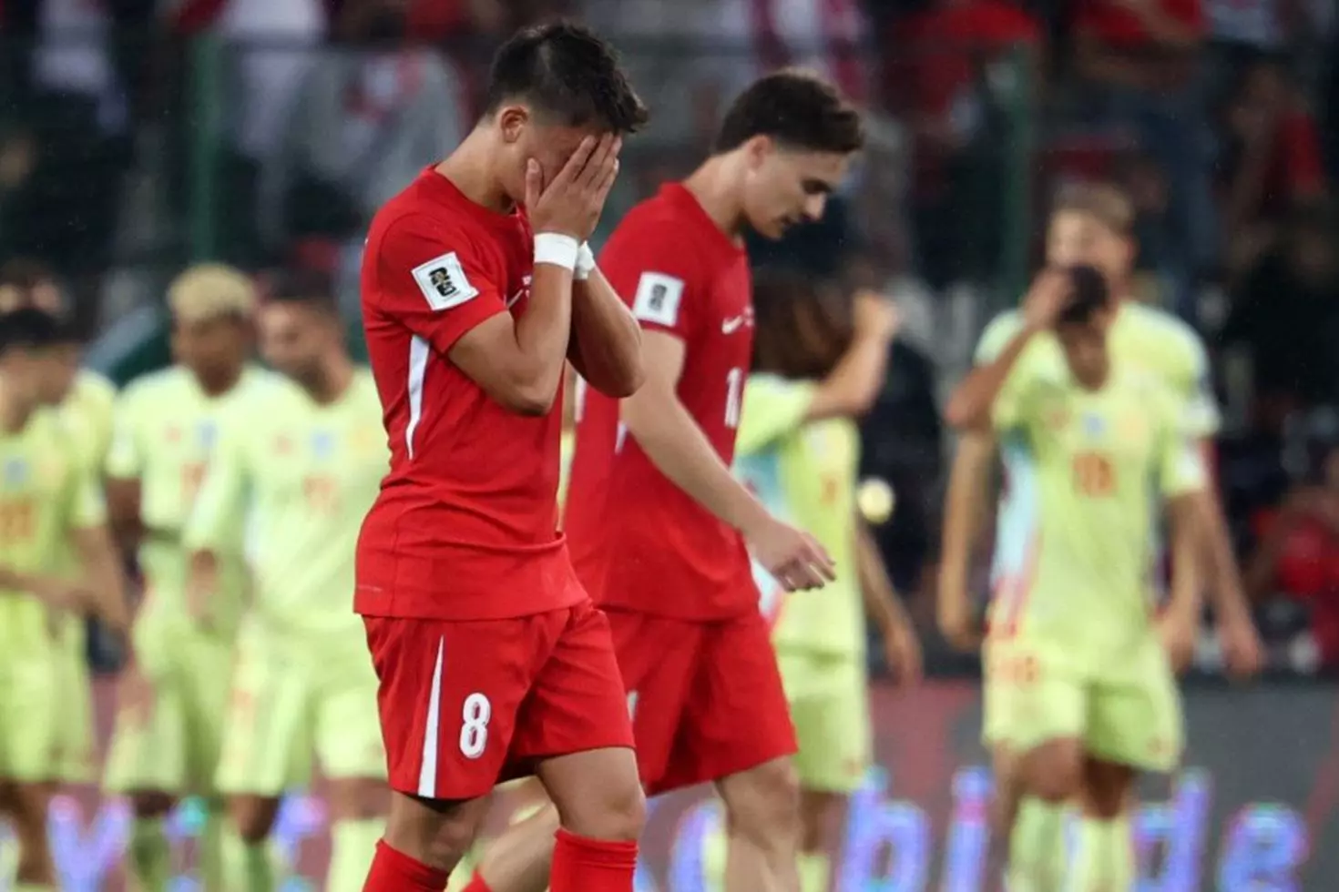 Konya'da futbolculara büyük tepki