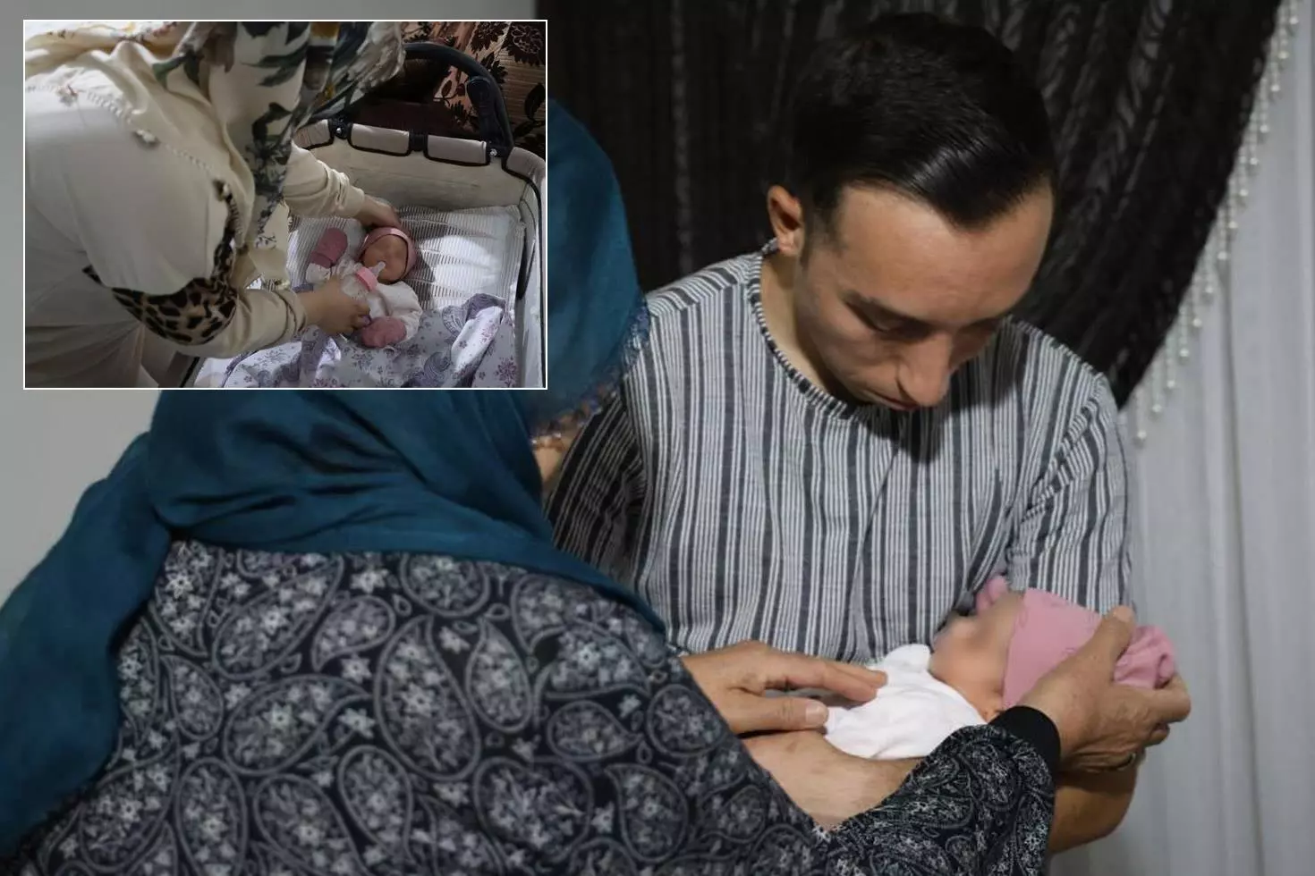 Eve dönen aile bebeğin kıyafetlerini çıkarınca şoke oldu: DNA testi istedim