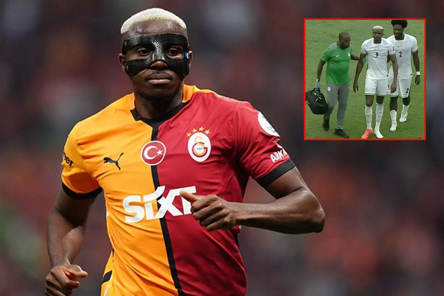 Osimhen'in sakatlığı belli oldu: 1-2 hafta yok