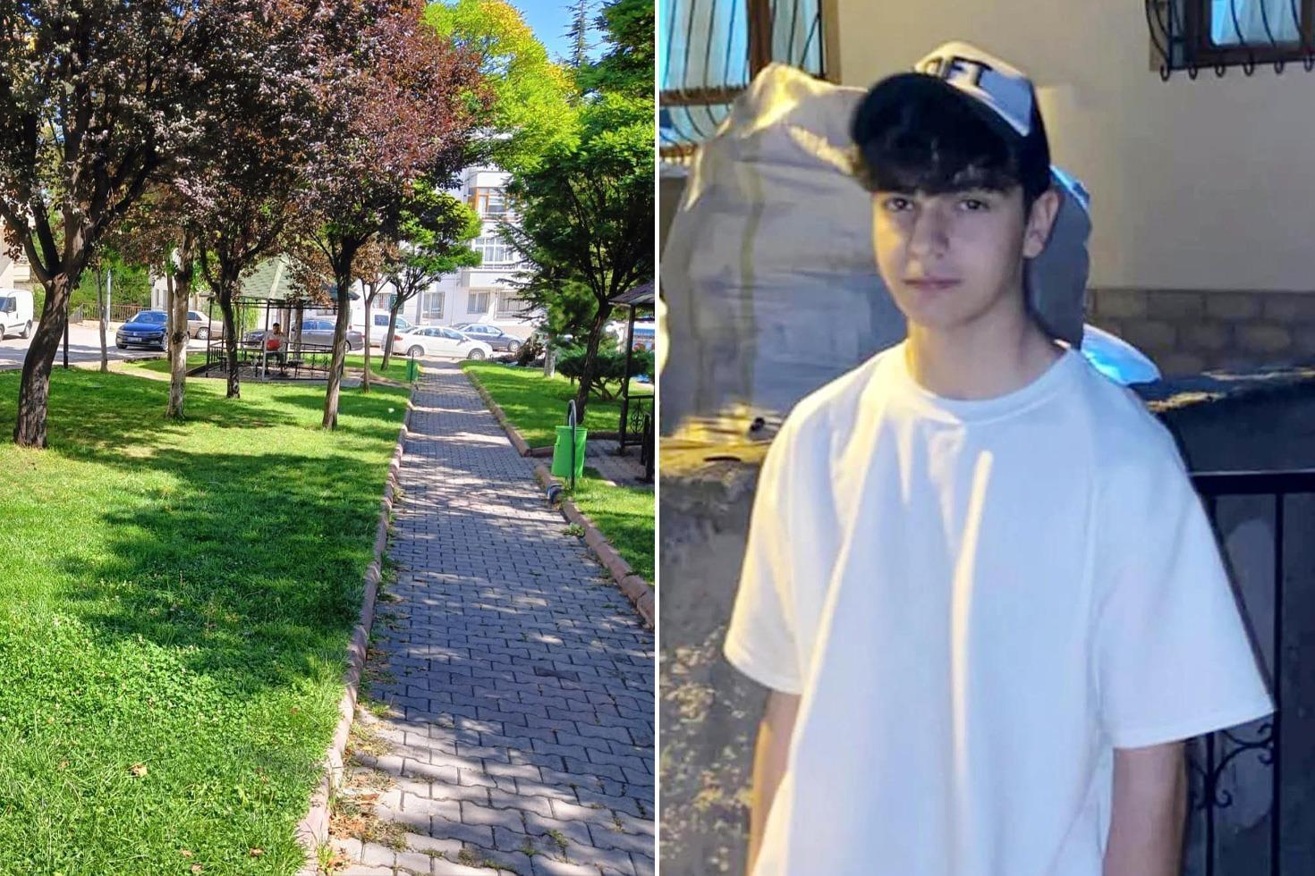 Parkta vahşet! Katil de maktul de 15 yaşında