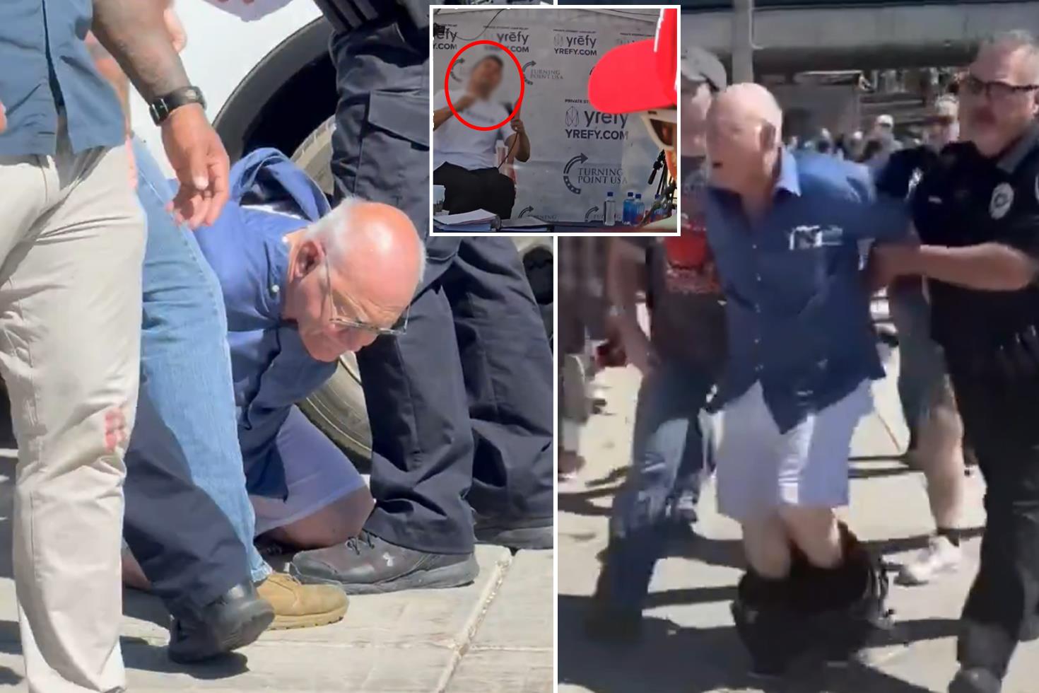 ABD'li aktivisti 180 metreden vuran saldırgan yaka paça yakalandı