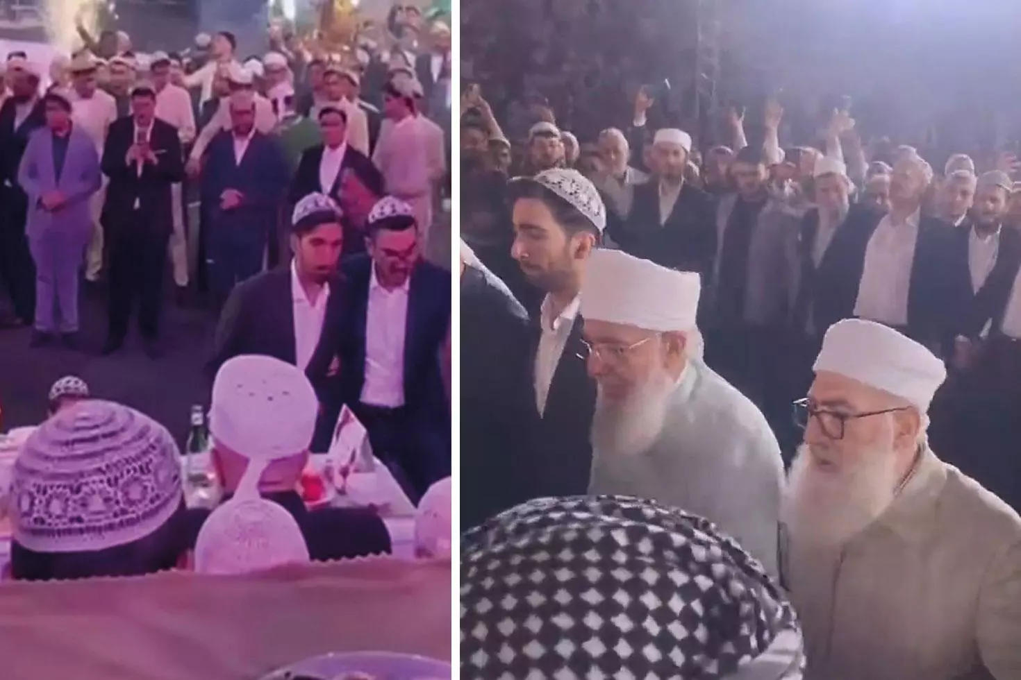 Menzil meydanında 3 gün 3 gece süren düğün! Şeyh Seyyid Saki halaya durdu