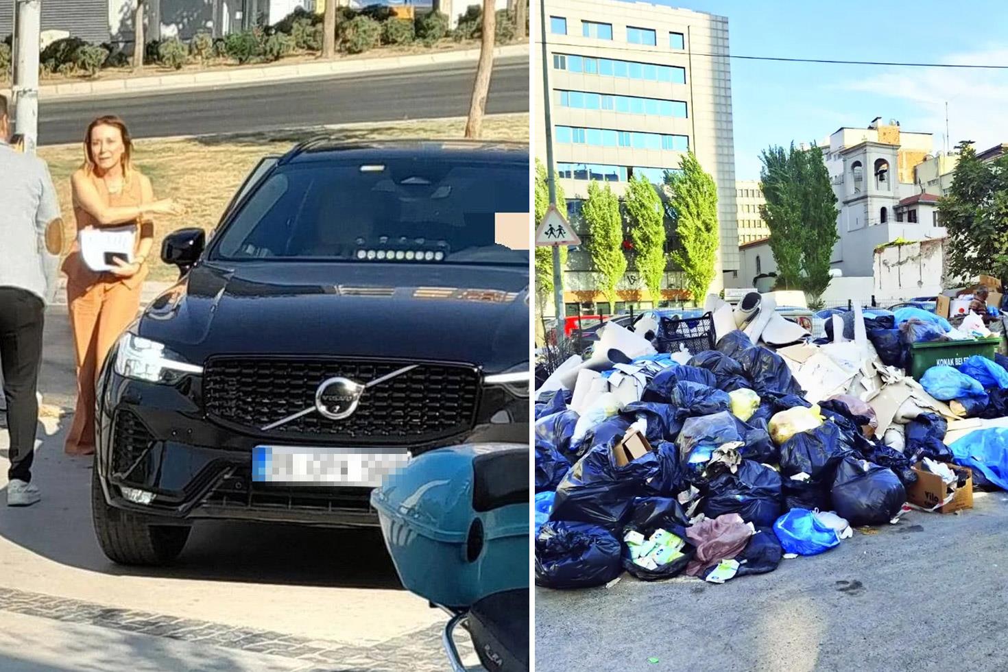 Çöplerin toplanmadığı Konak'ta belediye başkanına 276 bin TL'ye makam aracı kiralandı