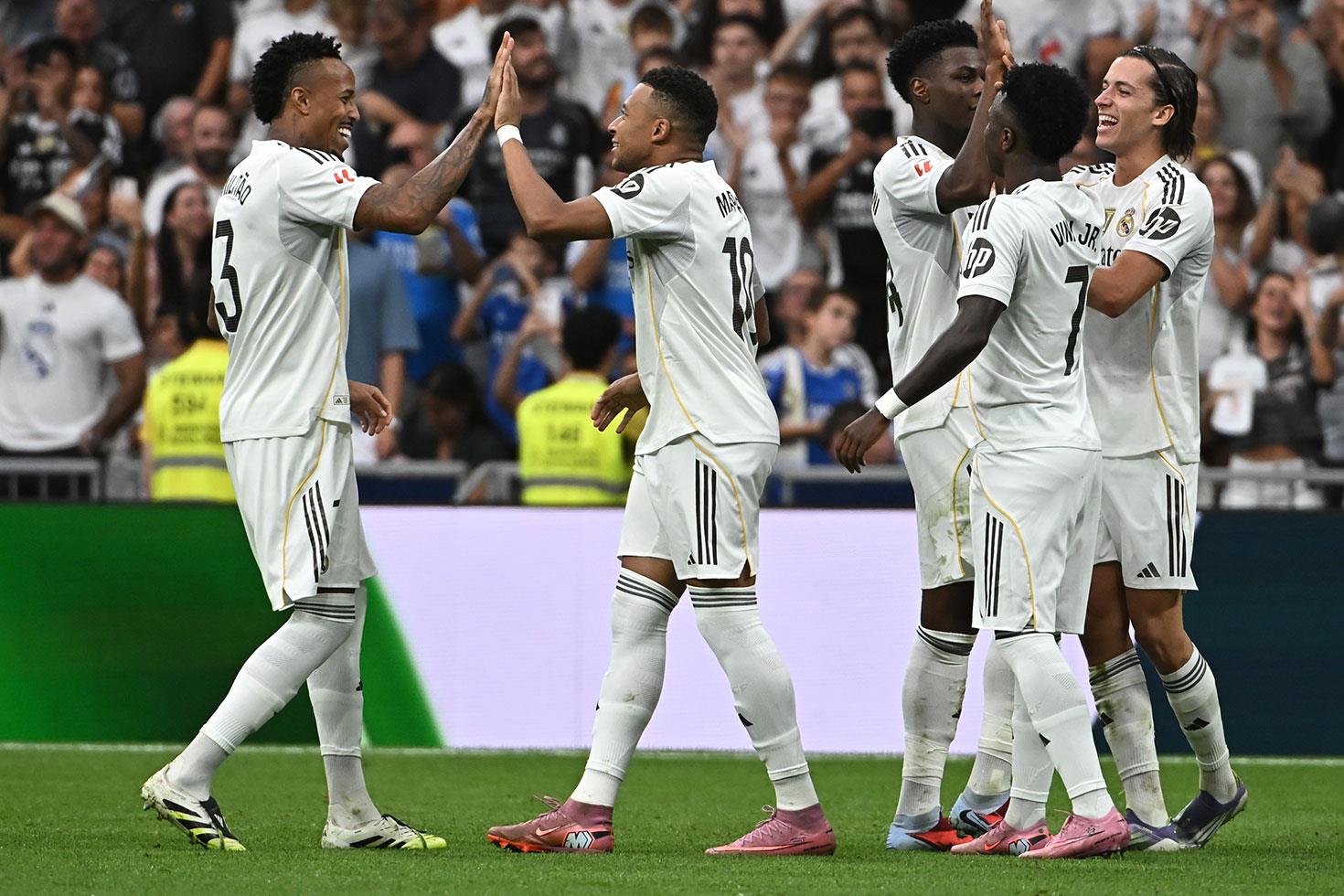 Real Madrid'den 5'te 5