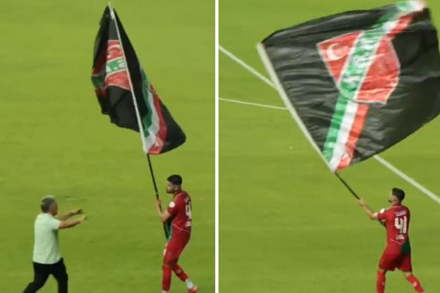 Karşıyaka teknik direktöründen alkış alan hareket