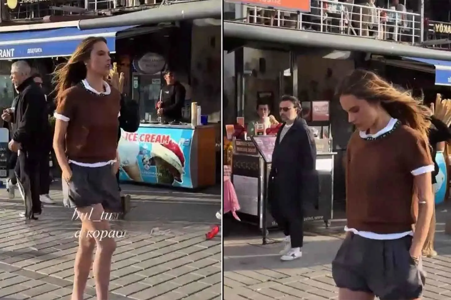 Victoria’s Secret Modeli Alessandra Ambrosio İstanbul’da