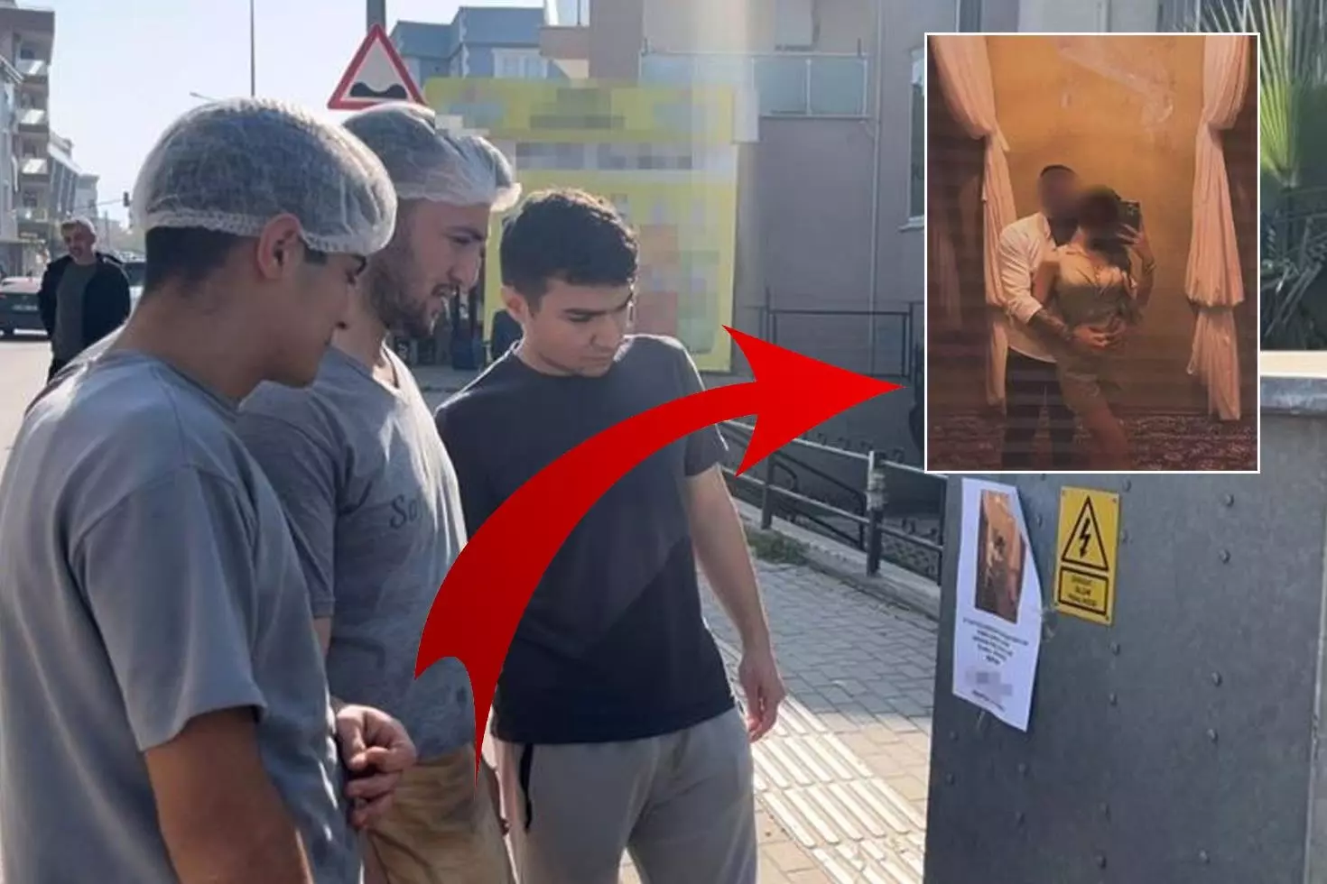 “Kızlarınızı bu adamdan uzak tutun“ afişleri şehri ayağa kaldırdı