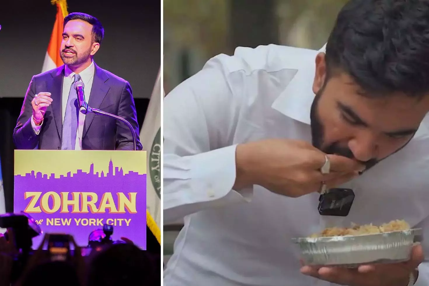 Seçim zaferinin ardından Mamdani’nin eliyle yemek yediği anlar yeniden gündem oldu