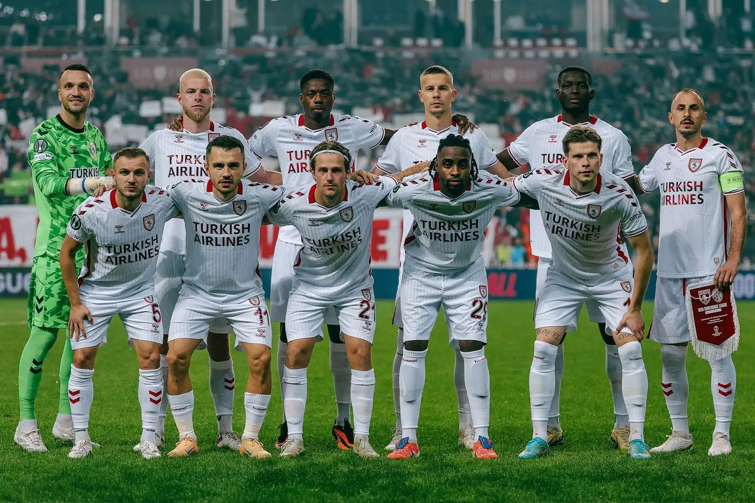 Avrupa’da 3’te 3 yapan Samsunspor liderliğe oturdu