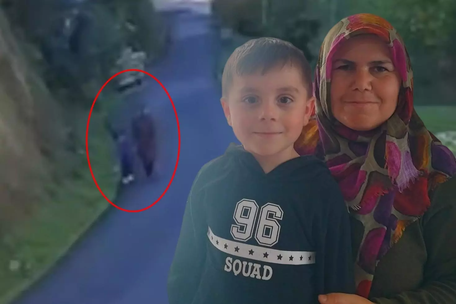 Arama çalışmaları sürerken kayıp anne ve oğlunun yeni bir görüntüsü daha ortaya çıktı