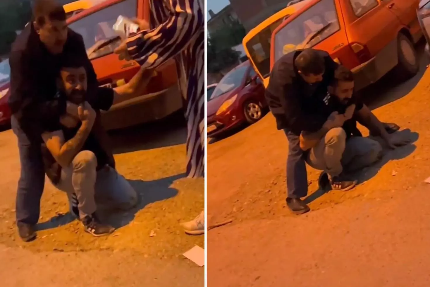 Ev sahibine yakalanan hırsız böyle yalvardı