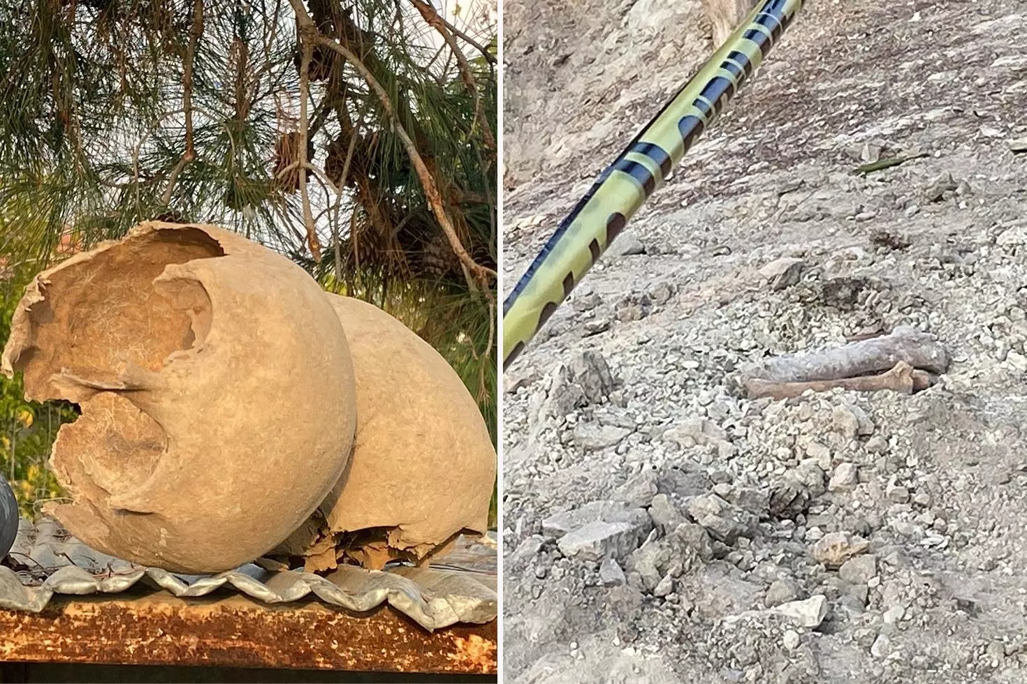 Burdur’da belediyenin kazı çalışması sırasında insan kemikleri bulundu