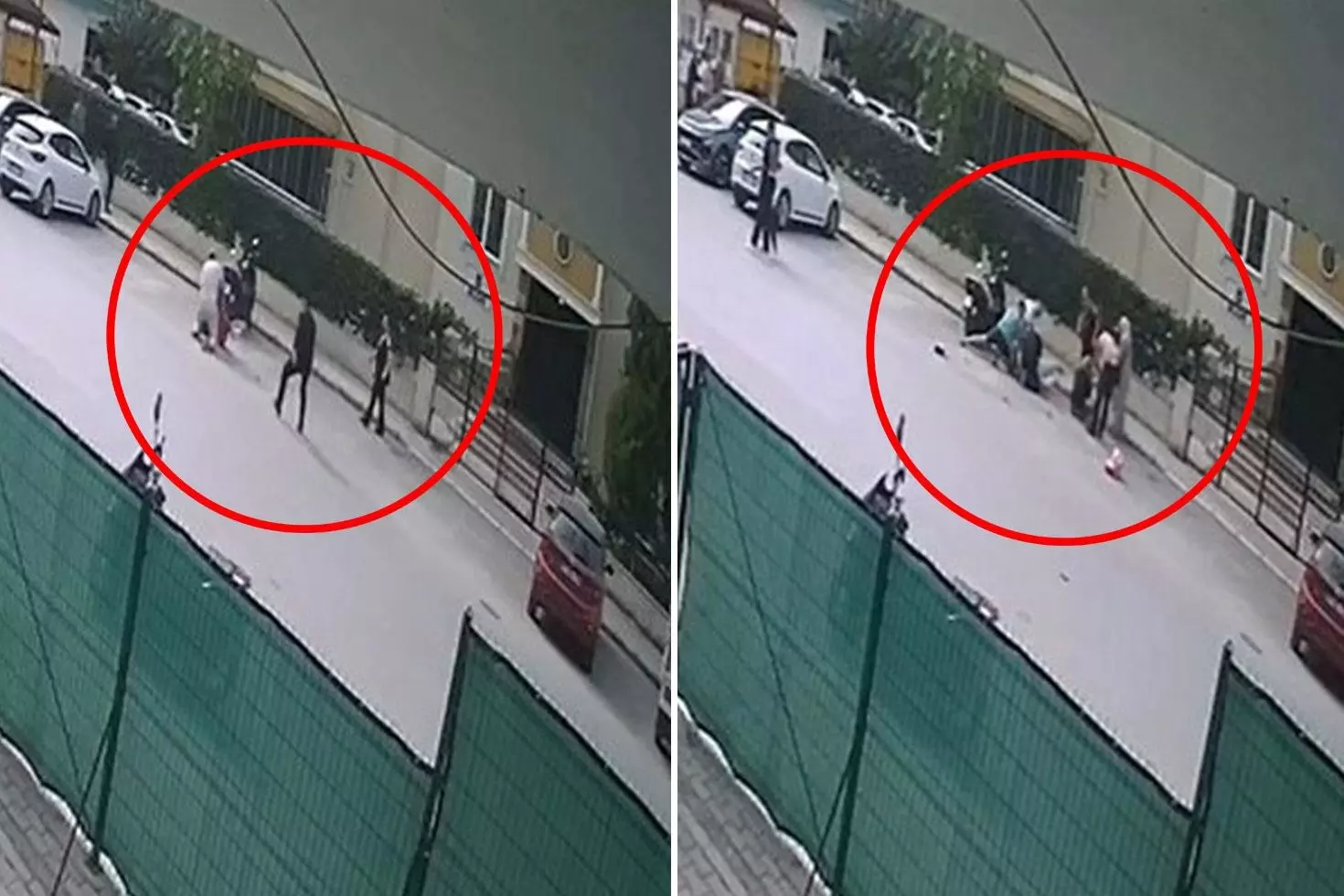 Eşini yere yatırıp defalarca bıçakladı, vatandaşlar güçlükle durdurabildi