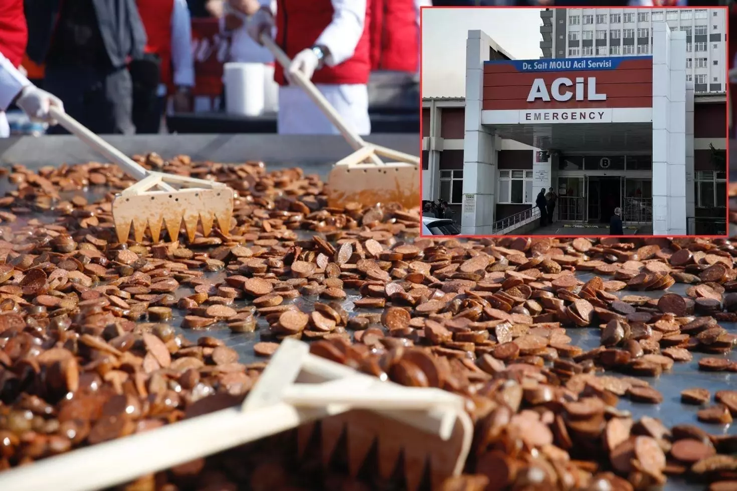 Festivalde sucuk ekmek yediler, bin pişman oldular