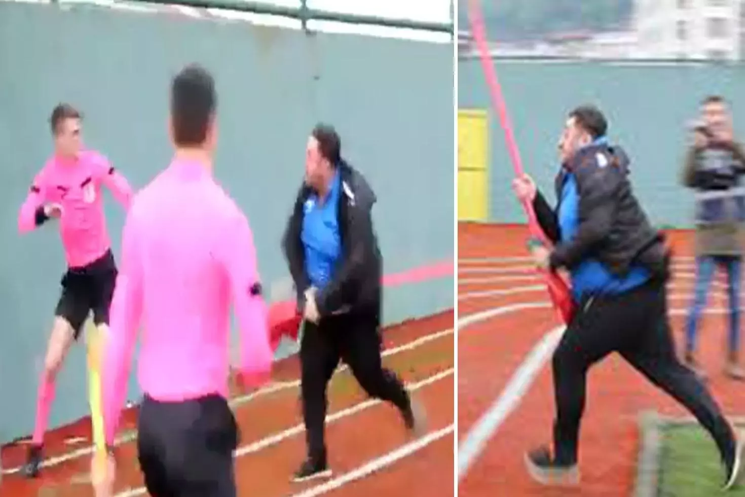 Bahis skandalında yeni detay Gözaltına alınan hakem korner direğiyle saldırıya uğramış