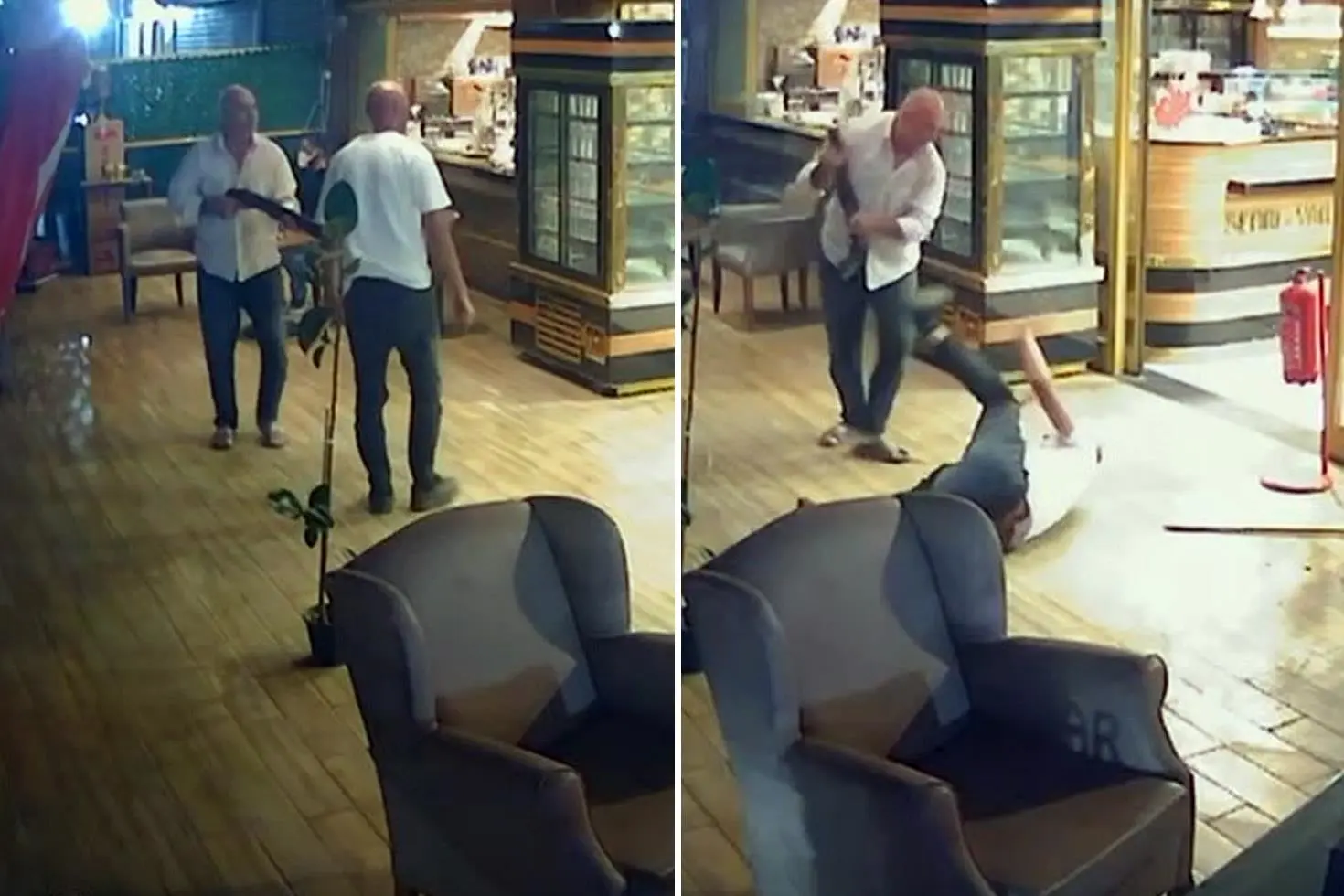 Önce pompalı tüfekle vurdu, sonra dipçikle dakikalarca dövdü Dehşet anları kamerada