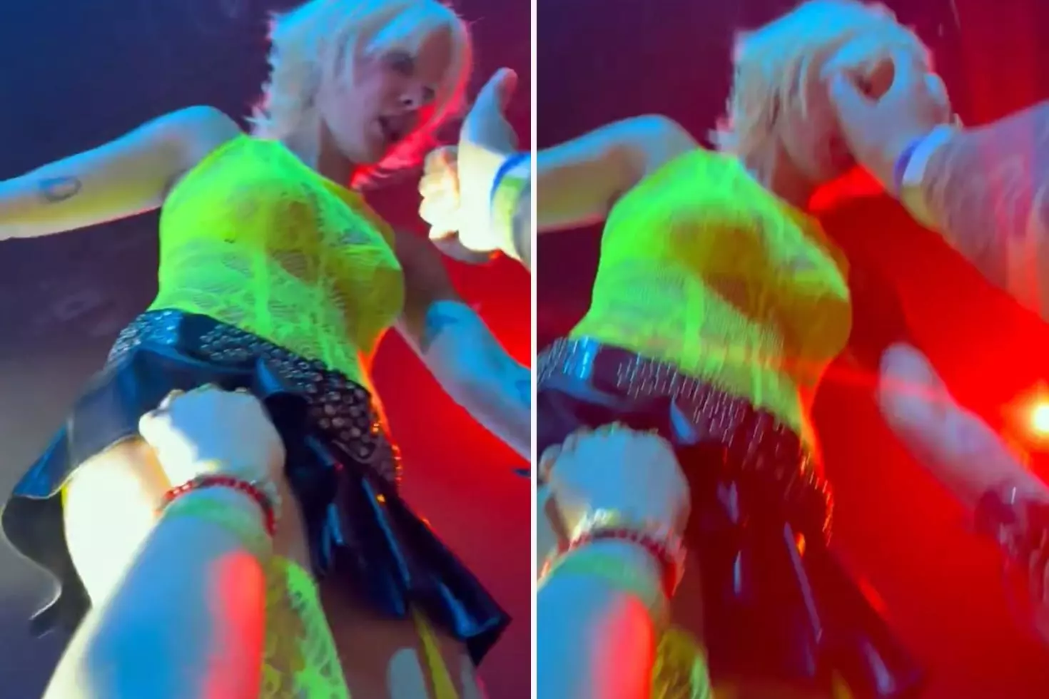 Ünlü şarkıcı Halsey’e konserinde taciz şoku