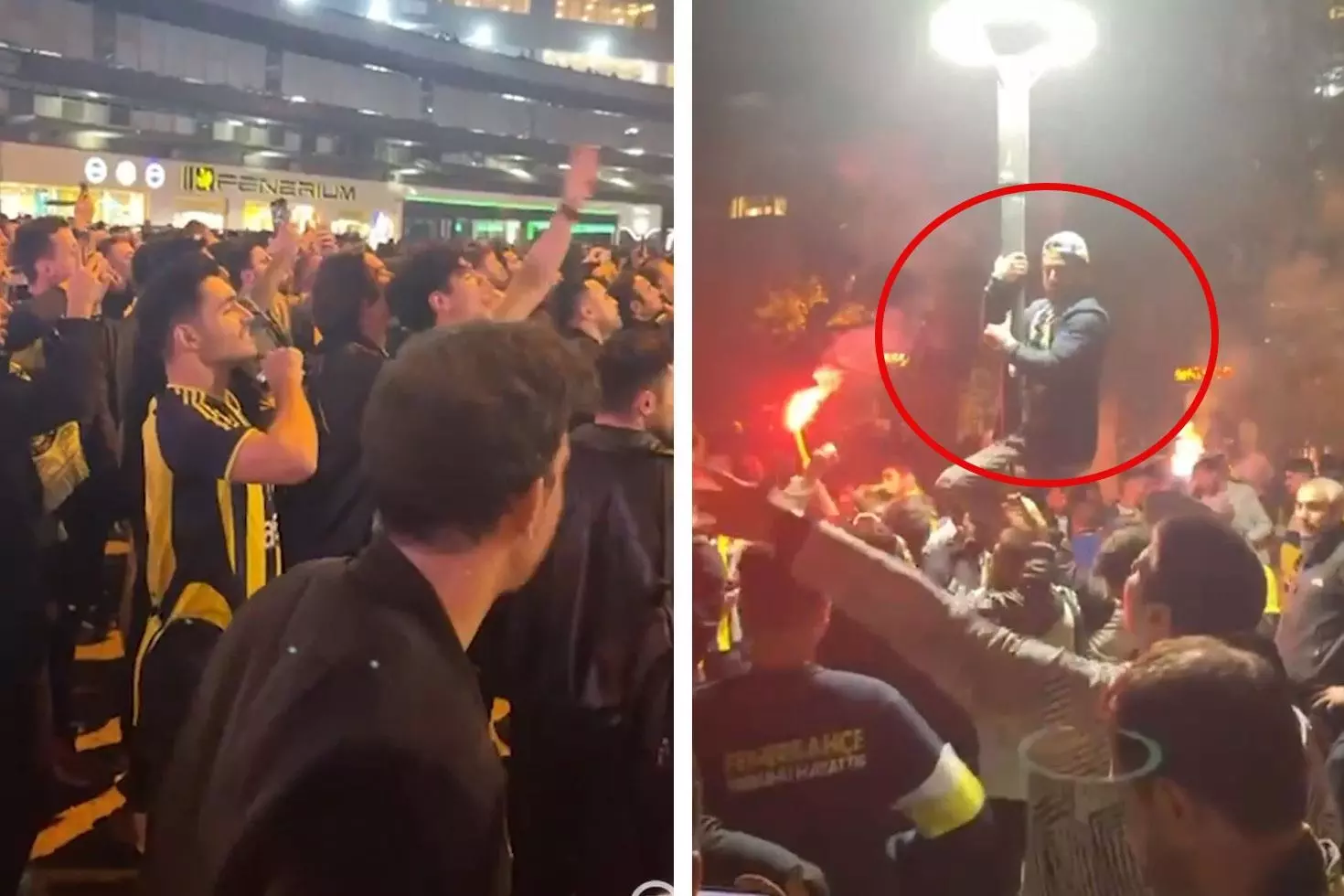 Galatasaray kaybetti, Kadıköy festival alanına döndü