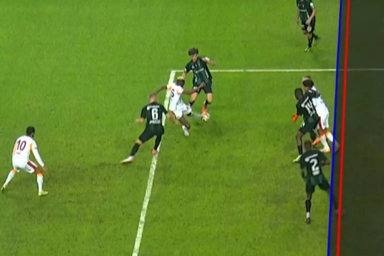 Türkiye’nin konuştuğu pozisyon Osimhen’in golü iptal edildi