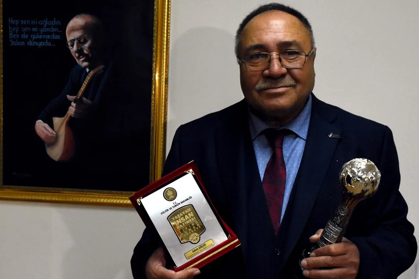 “Davulun efsanesi“ Adem Göçer memleketi Kırşehir’de vefat etti