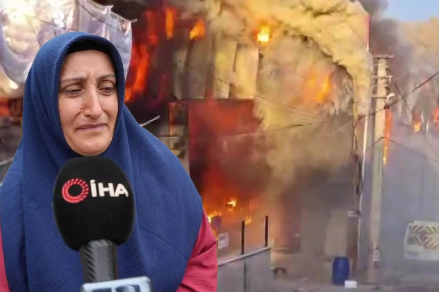 6 kişinin hayatını kaybettiği yangından sağ kurtulan kadın, dehşet anlarını anlattı