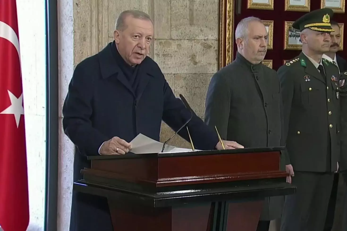 Cumhurbaşkanı Erdoğan, Anıtkabir’de İşte Özel Defter’e yazdığı not