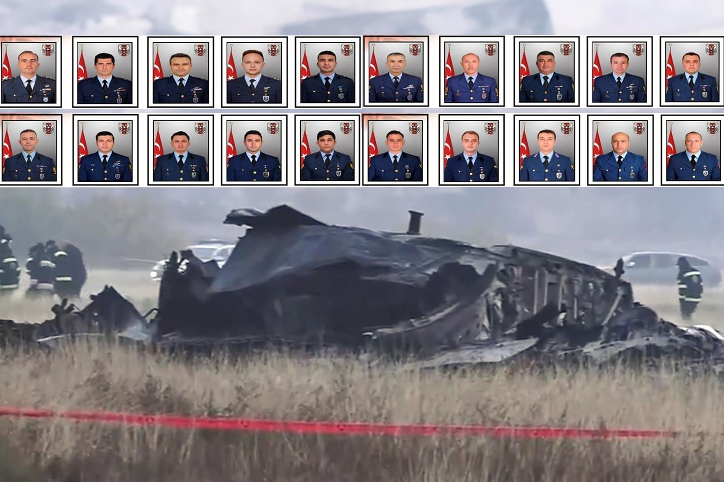 Gürcistan'da düşen uçaktaki 20 askerimiz şehit oldu! İşte isimleri