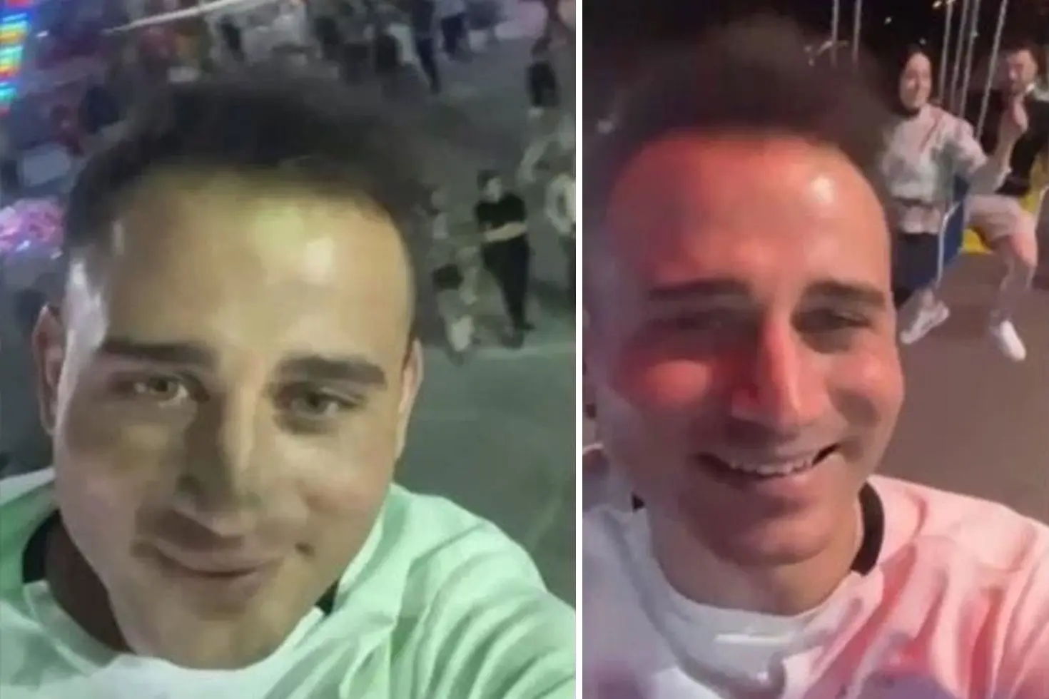 Şehit Astsubay Burak İbbiği’den geriye lunaparkta çekilen bu görüntüler kaldı