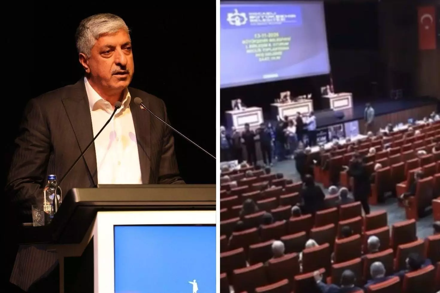 Dilovası Belediyesi toplantısında tansiyon yükseldi Meclis üyesine sert sözler