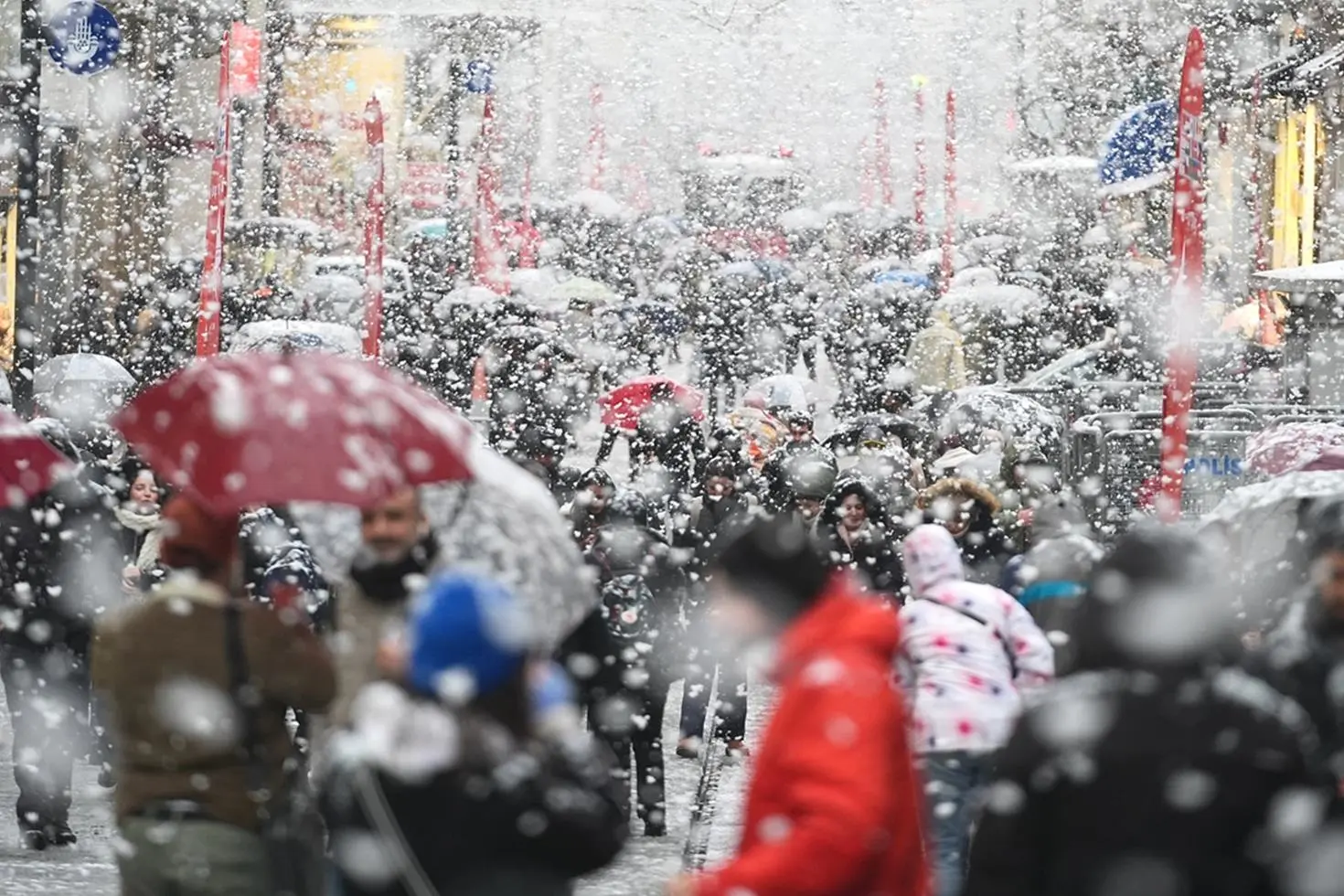 Kar geliyor Hava bir anda değişecek