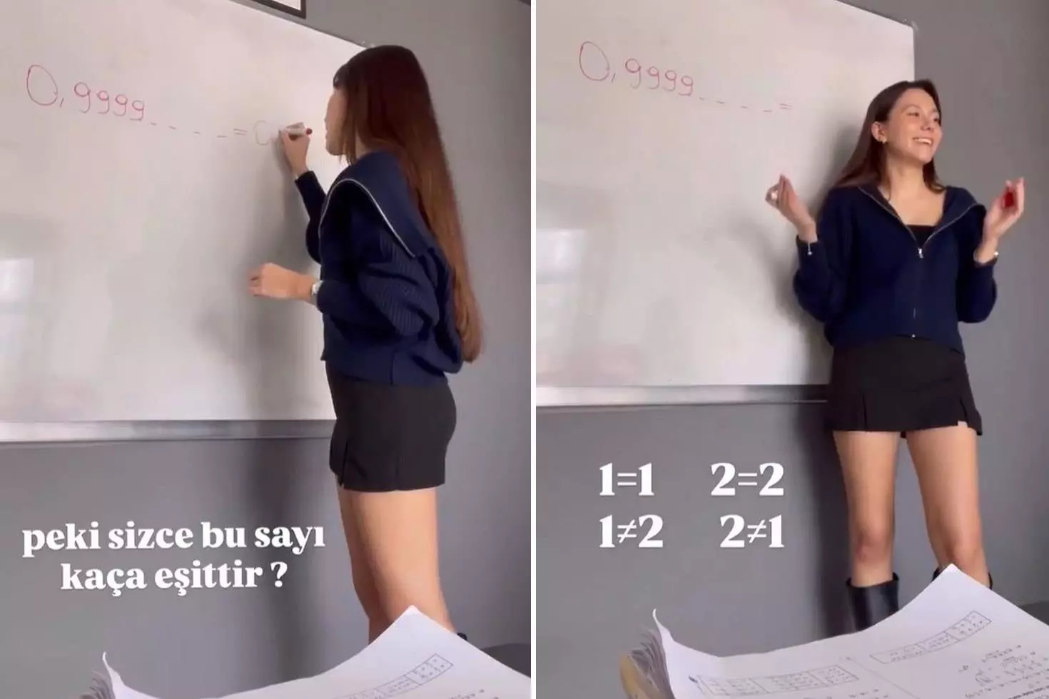 Kadın öğretmenin kıyafeti büyük tartışma yarattı