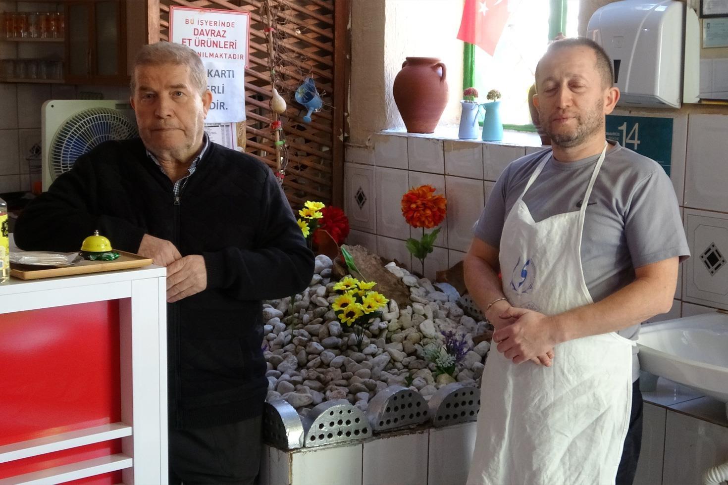 Bu dükkanın içinde yatır var Pide yemeye gelen donup kalıyor