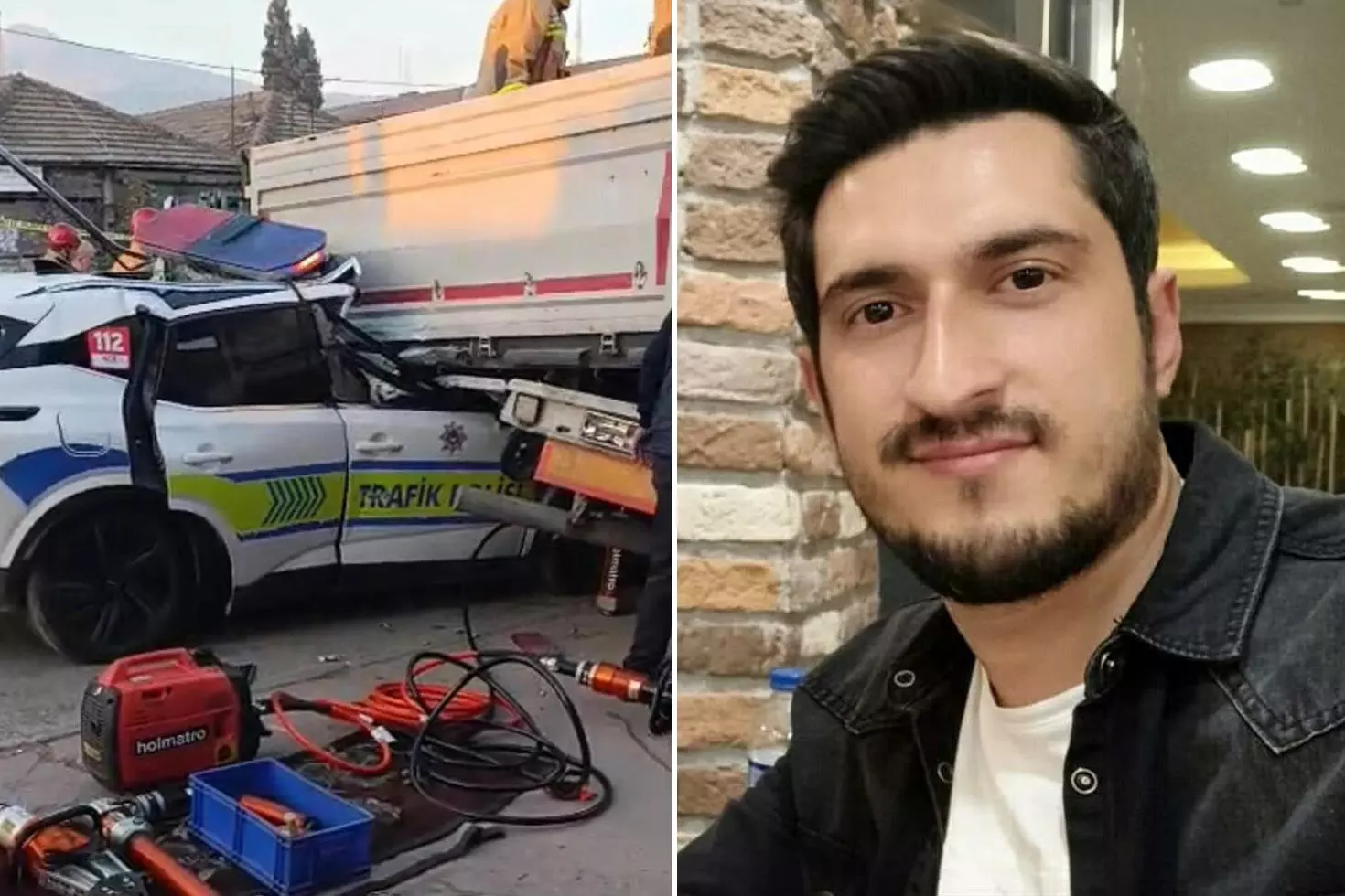 Kazada şehit olan polisin kimliği belli oldu