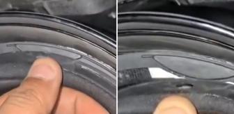 Motosiklet kaskının içinden çıkan şey inanılmaz