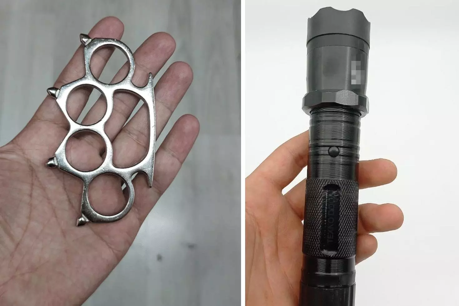 Muşta ve elektroşok cihazı taşırken yakalandı Yediği ceza öyle böyle değil