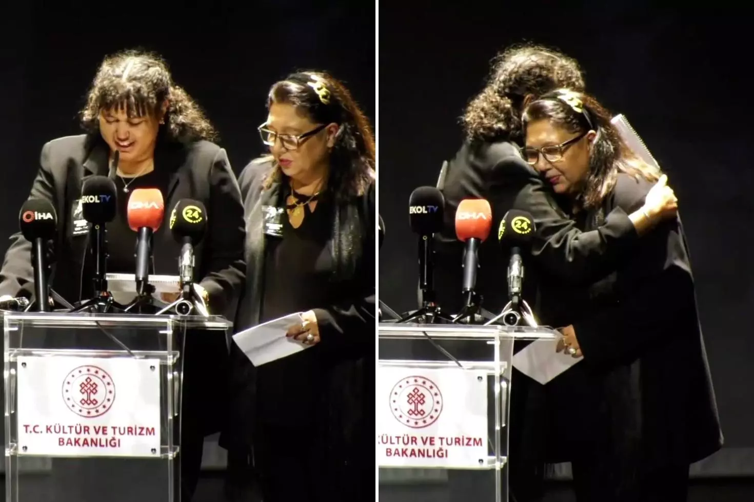 Muazzez Abacı’nın torunu törende gözyaşlarına boğuldu: Onun sayesinde Atatürk’ü çok sevdim