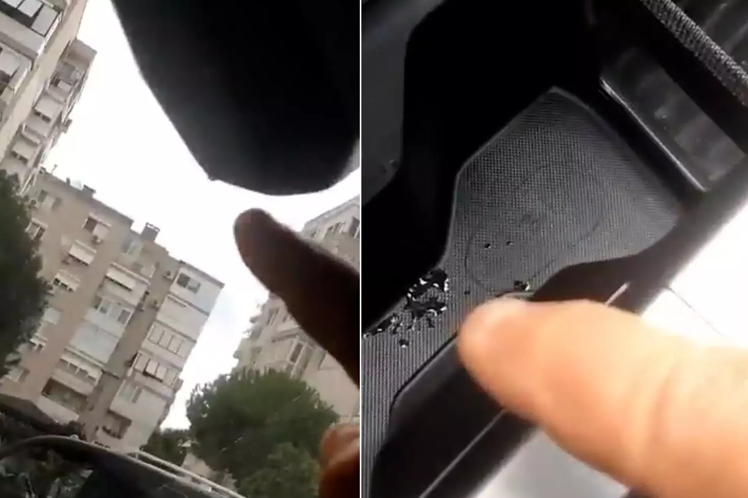 2 milyonluk sıfır araç ilk yağmurda su aldı