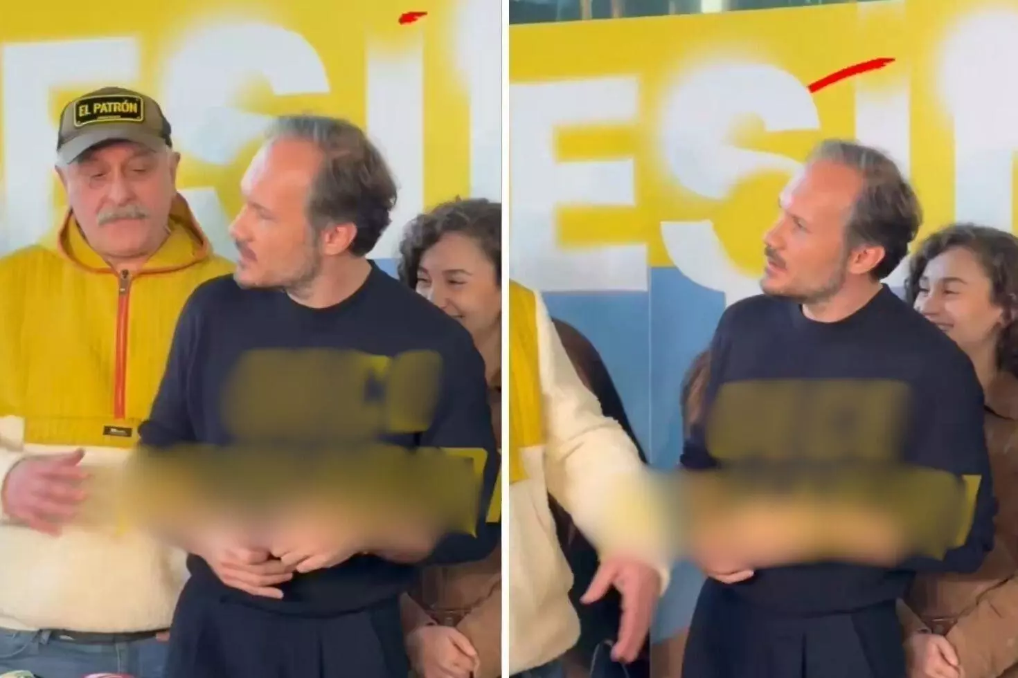 Gergin anlar Yönetmen, ünlü oyuncuyu kenara itti