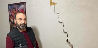 Büyükşehirde onlarca ev bu halde! Çatlakları bantlarla kapatıyorlar