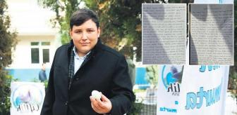 Tosuncuk cezaevinden mektup yazdı! Ödeme yapmak için bir şartı var