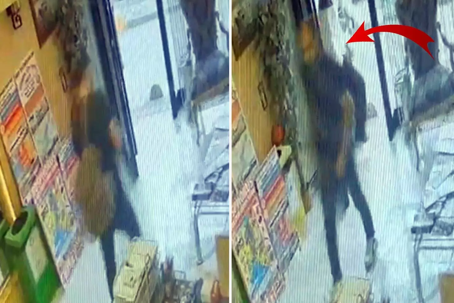 Zehirlenme faciasında, ilaçlama yapan kişinin otele girdiği anlar kamerada