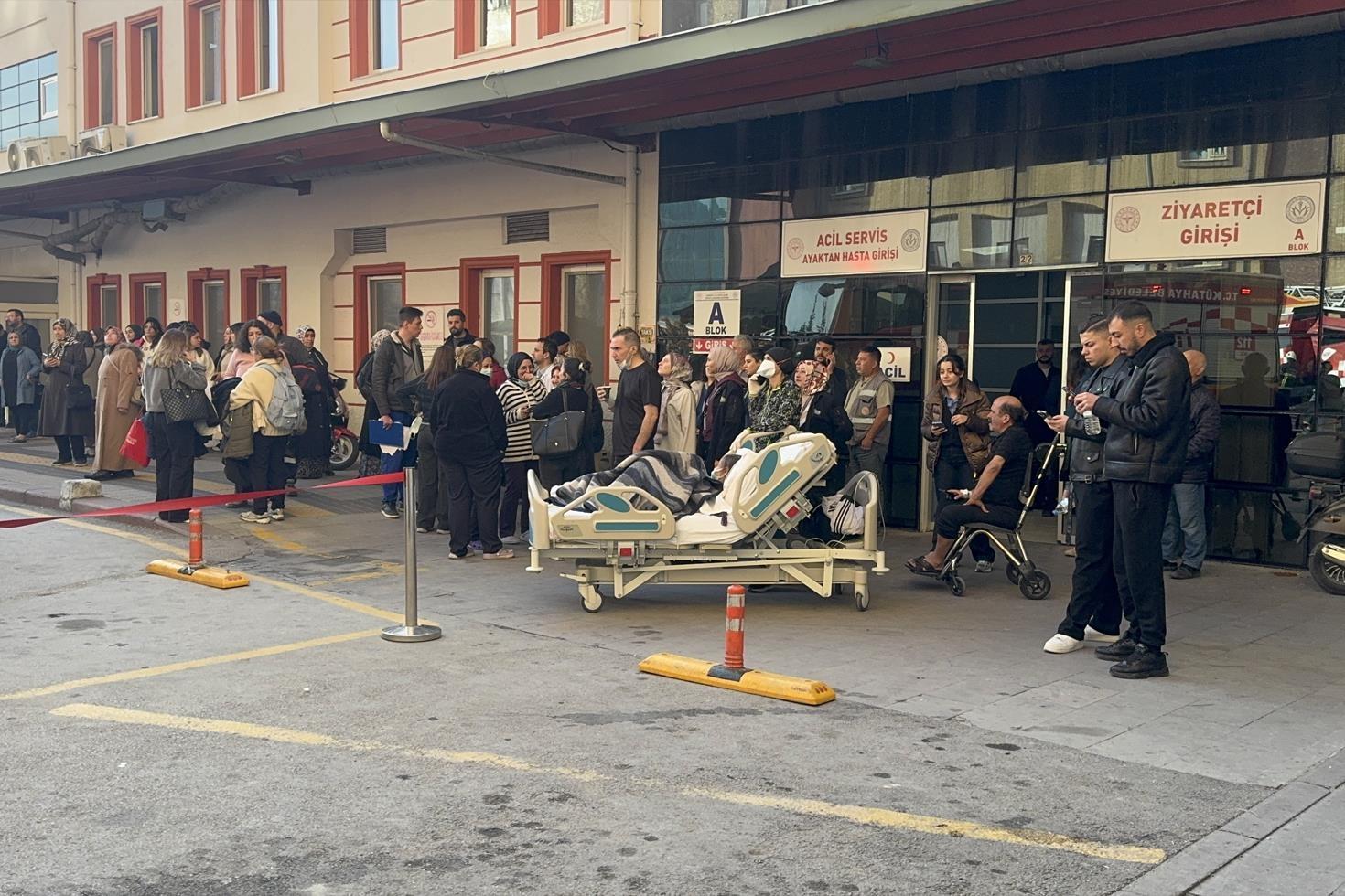 Kütahya’da hastanede yangın çıktı, hastalar tahliye edildi