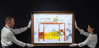 Ünlü sanatçının tablosu tarihi fiyata satıldı! Rakam öyle böyle değil