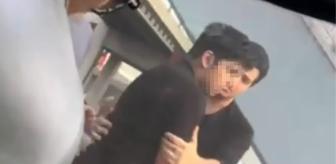 Küfürler havada uçuştu, yolcular donup kaldı