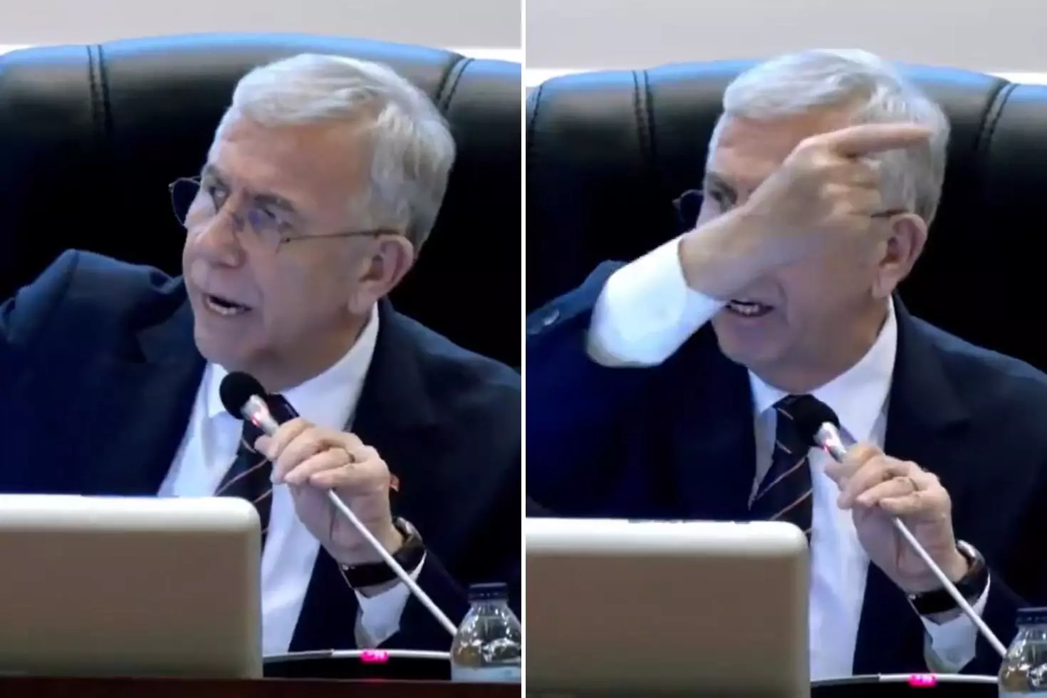 Mansur Yavaş küplere bindi: Bağırma lan, ne bağırıyorsun