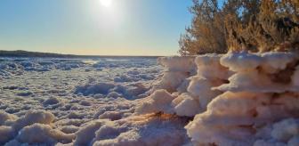 Pamukkale'yi aratmayan görüntüler fotoğrafçıları çağırıyor