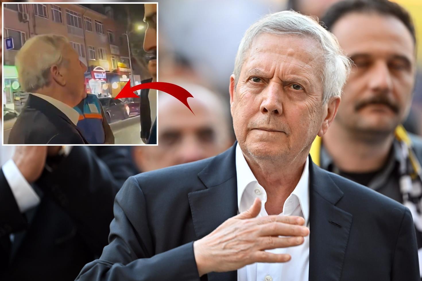 Aziz Yıldırım ters yönden gelen belediye aracını fırçaladı: Bütün İstanbul’u buraya yığarım